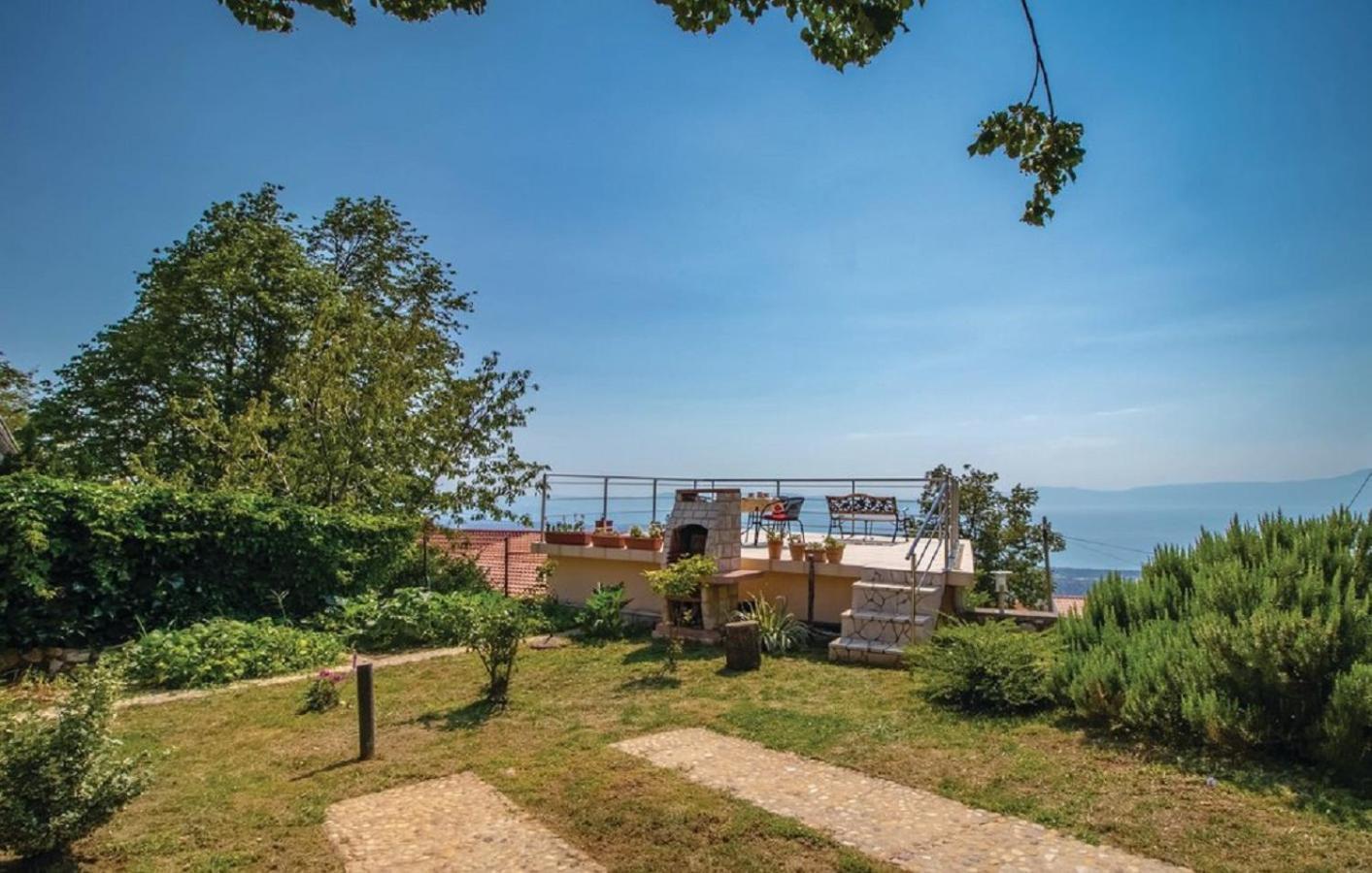 Apartment Jasna With Breathtaking Sea View, Terrace And Free Parking Hreljin Екстер'єр фото