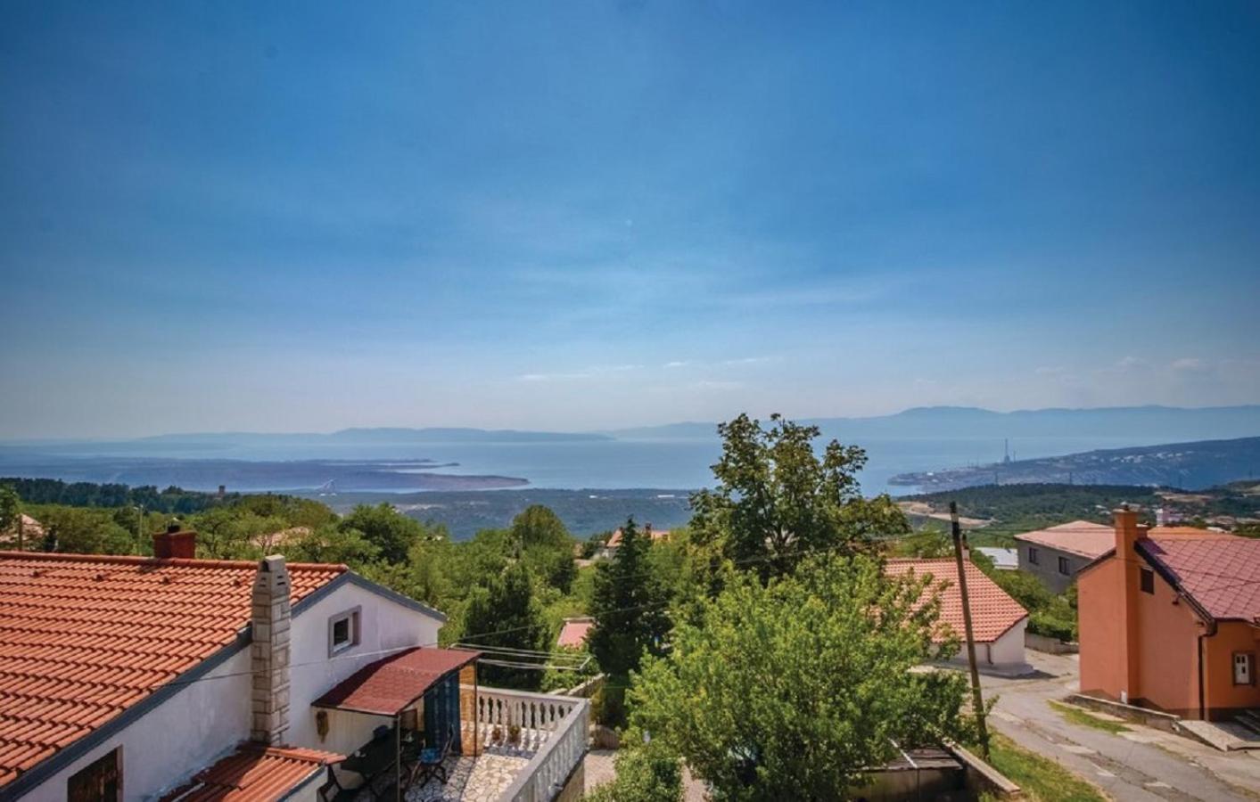 Apartment Jasna With Breathtaking Sea View, Terrace And Free Parking Hreljin Екстер'єр фото
