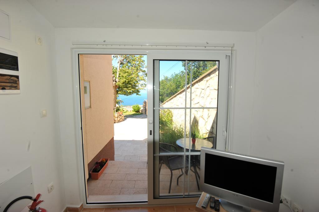 Apartment Jasna With Breathtaking Sea View, Terrace And Free Parking Hreljin Екстер'єр фото