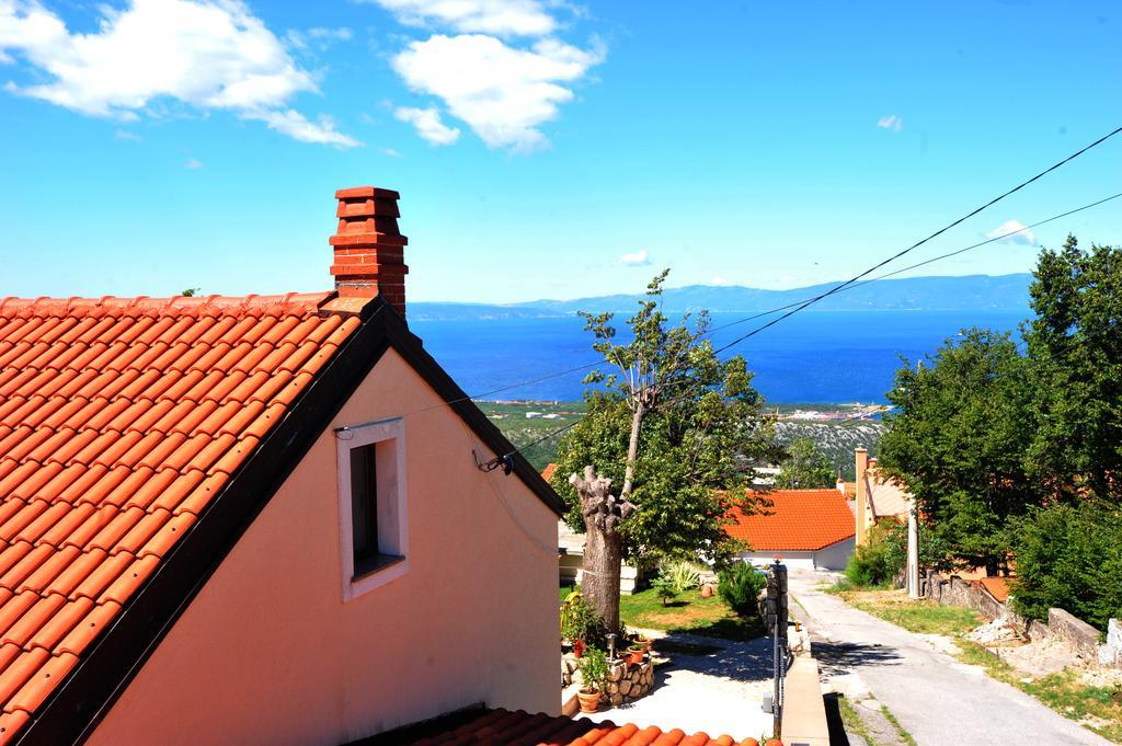 Apartment Jasna With Breathtaking Sea View, Terrace And Free Parking Hreljin Екстер'єр фото