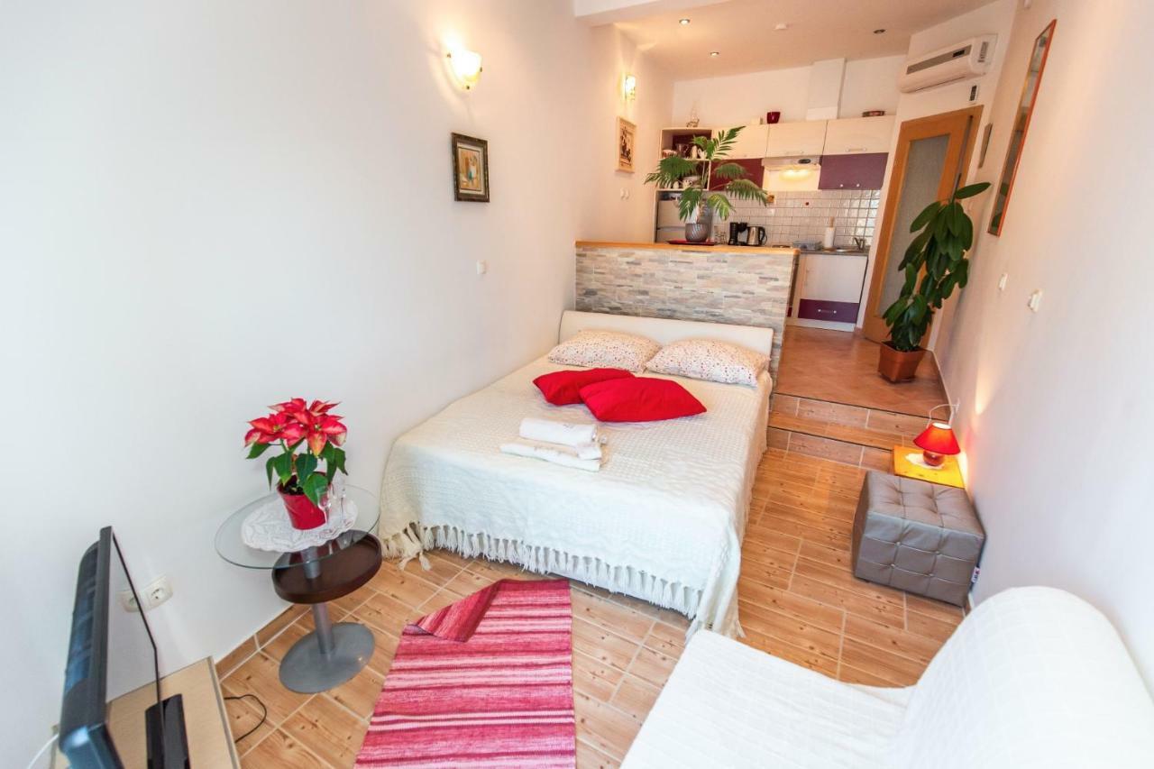 Apartment Jasna With Breathtaking Sea View, Terrace And Free Parking Hreljin Екстер'єр фото